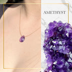 Peace & Touch – Amethyst Necklace