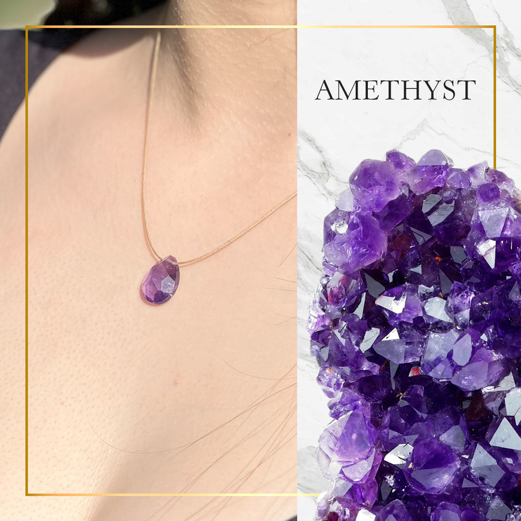 Peace & Touch – Amethyst Necklace