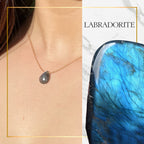 Inspiration & Touch – Labradorite Necklace