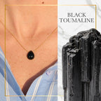 Protection & Touch – Black Tourmaline Necklace