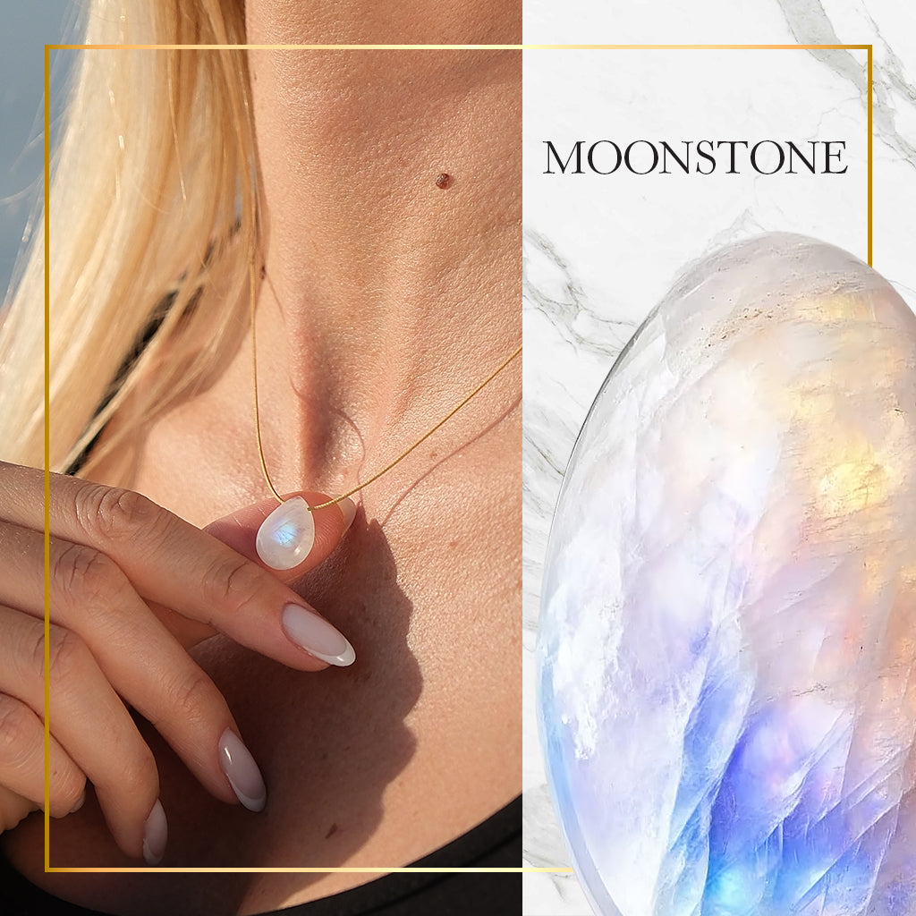 Feminine Energy & Touch – Moonstone Necklace