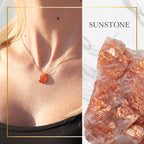 Confidence & Touch – Sunstone Necklace