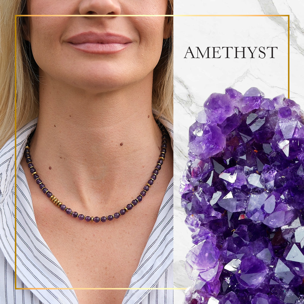 Awakening Moment – Amethyst Necklace