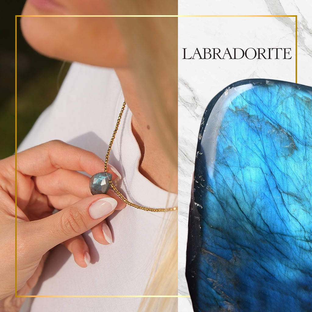 Hidden Light – Labradorite Necklace