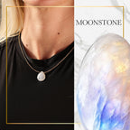 Soft Glow – Moonstone Necklace