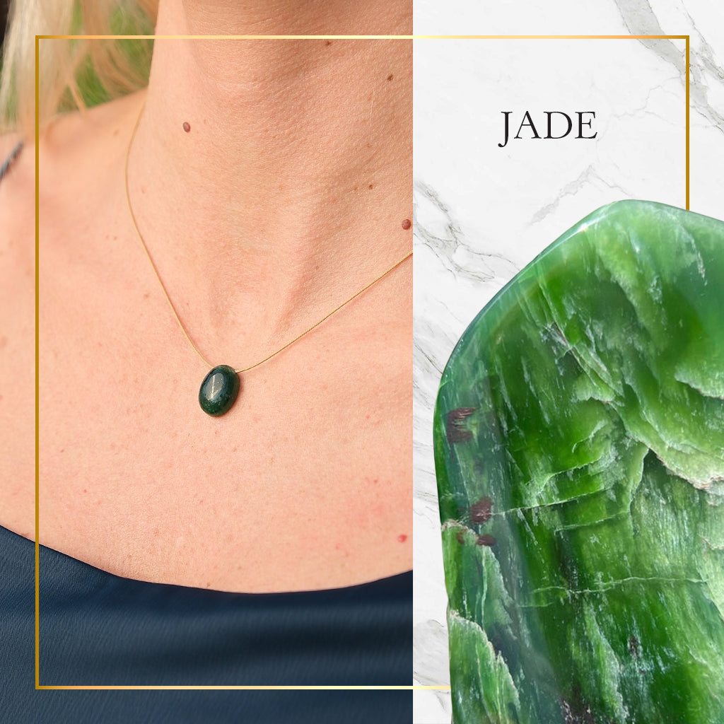 Taurus Zodiac & Touch – Jade Necklace