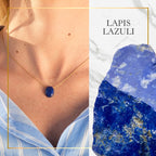 Libra Zodiac & Touch – Lapis Lazuli Necklace