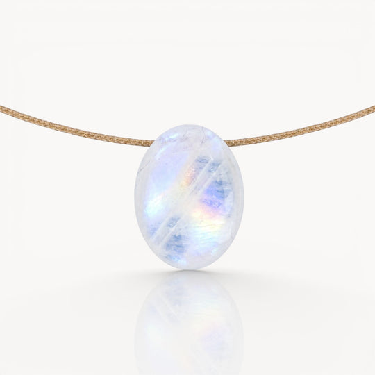 Cancer Zodiac & Touch – Moonstone Necklace